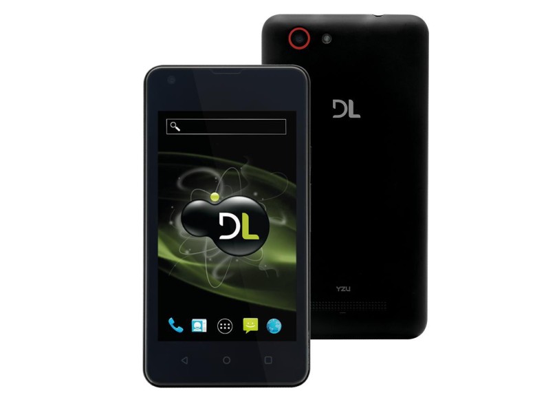 Smartphone DL Eletrônicos 8GB YZU DS42 2 Chips Android 5.1 (Lollipop) 3G Wi-Fi