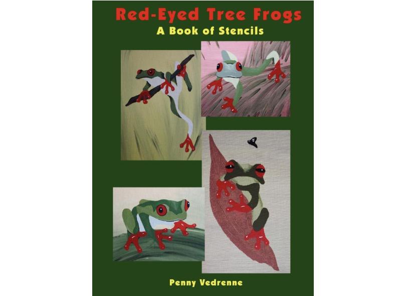 Red-Eyed Tree Frogs - A Book Of Stencils em Promoção é no Buscapé