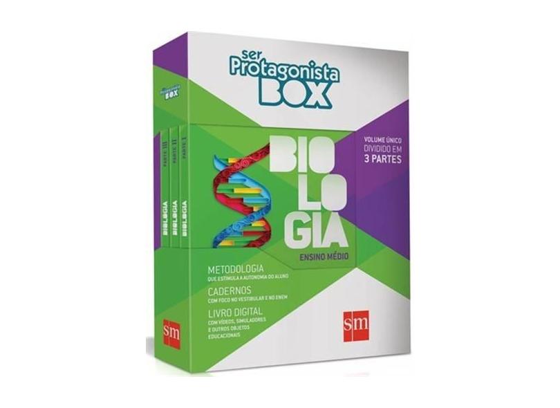 Box Ser Protagonista: Biologia - Ensino Médio - Volume Único - Diversos - 9788541804127