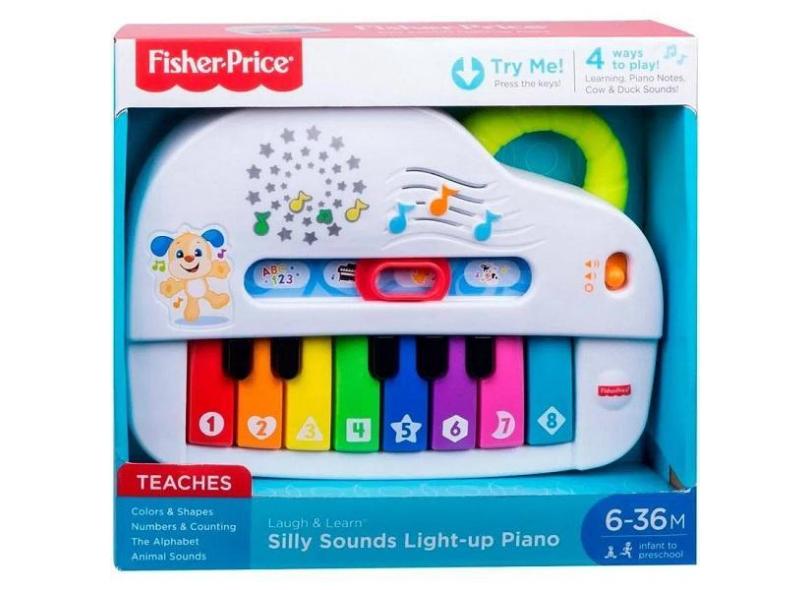 Piano do Cachorrinho Aprender e Brincar Fisher Price GFX34