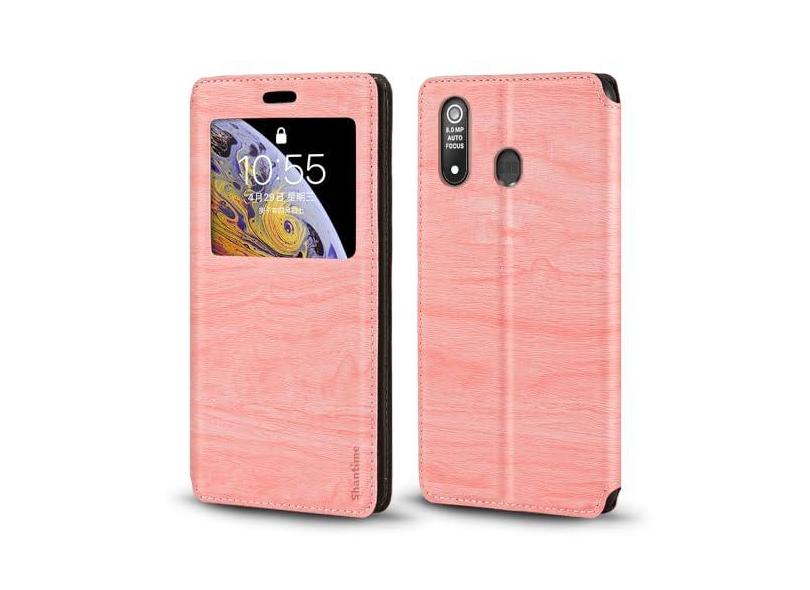 Custodia Con Supporto Per Brondi AMICO SMARTPHONE XL: Cover In Pelle PU Con Portacarte E Anello In Silicone - 4