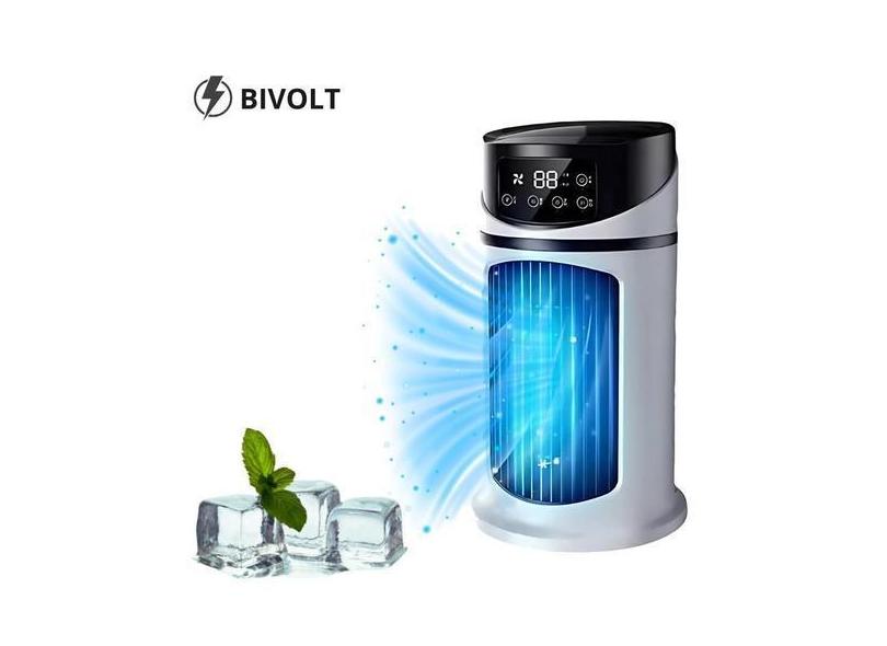 Ventilador Umidificador Portátil com Função Ar Condicionado - Bivolt -