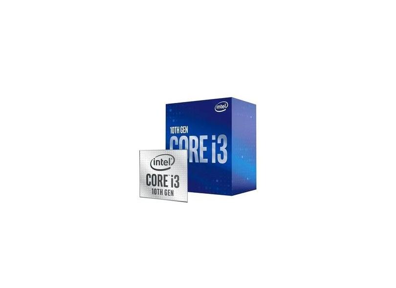 PROCESADOR INTEL CORE I3-10100F, 3.60GHZ, S-1200, QUAD CORE, 6MB CACHÉ