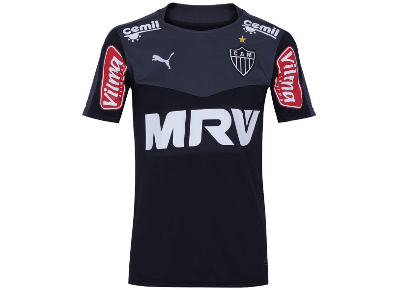 Camisa Goleiro Atlético Mineiro I 2015 com número Puma