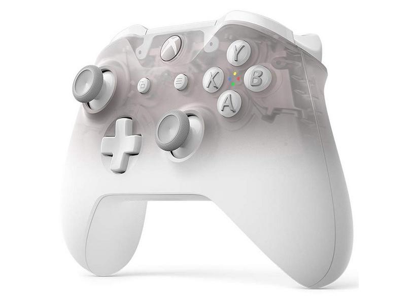 Controle Xbox One Sem Fio Phantom White Microsoft Em Promoção é No