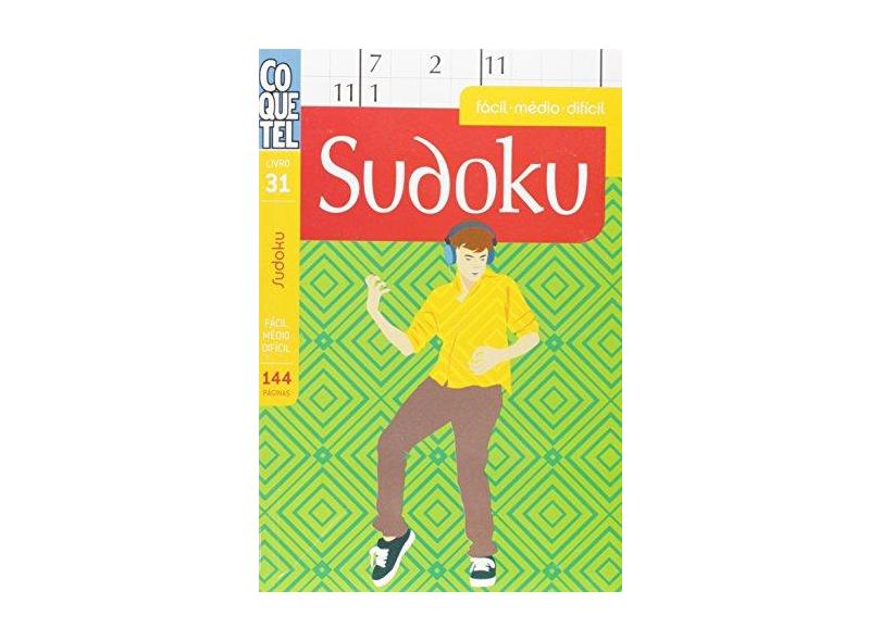 Coquetel Sudoku, Fácil, Médio e Difícil