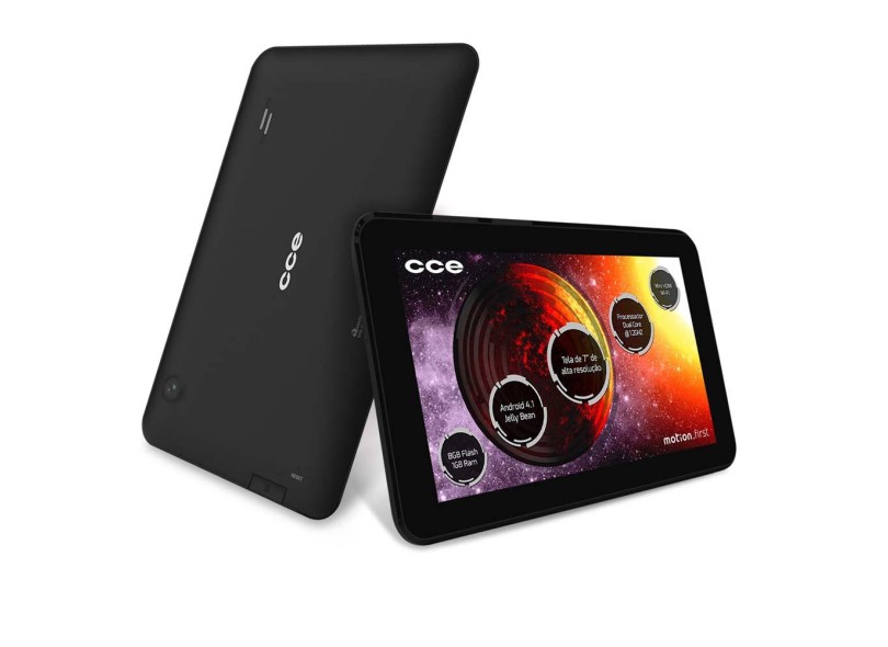 Tablet CCE Motion First Tab 8.0 GB LCD 7 " Android 4.1 (Jelly Bean) TS72