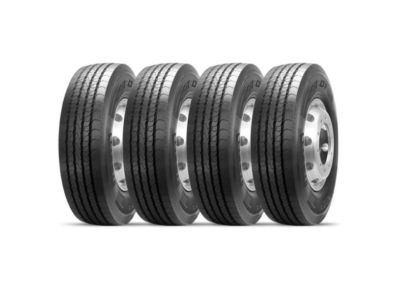 4 Pneu Pirelli Aro 17,5 235/75r17.5 Tl 132/130m Ms 14pr Fr01