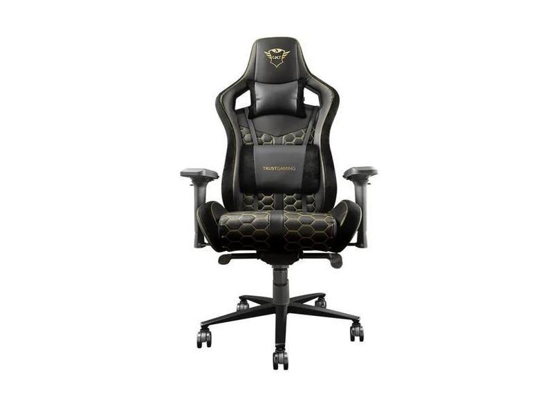 Cadeira Gamer Trust Gxt712 Resto Pro 23784 Ajustável Preto - Vila Bras