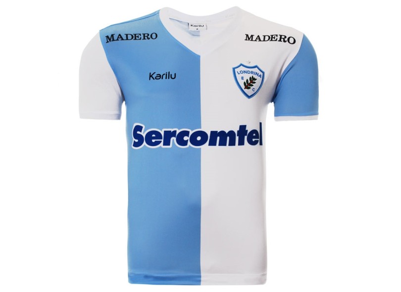 Camisa Jogo Londrina III 2016 com Número Karilu