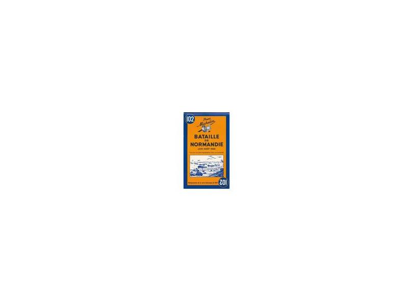 Michelin Battle Of Normandy Map - "michelin Travel Publications" - 9782067002623