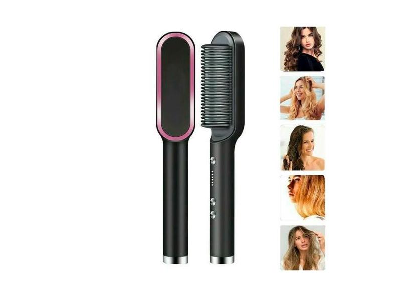 Escova 3 Em 1 Secadora Profissional Cerâmica Turbo 110/220V - Laurus