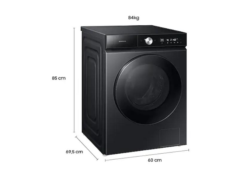 Lava e Seca Samsung 14kg Black Bespoke WD14B