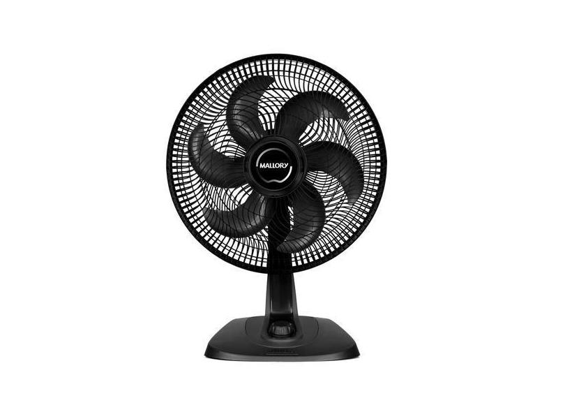 Ventilador Mallory De Mesa E Parede Turbo Fresh 6 Pás 40cm