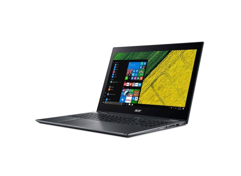 Notebook Conversível Acer Spin 5 Intel Core i5 8250U 8ª Geração 8.0 GB de RAM 256.0 GB 13.3 " Touchscreen Windows 10 SP513-52N-55WM