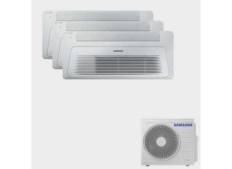 Ar Condicionado Multi Split Inverter Samsung fjm 24.000 btus q/f 220V + 2x Cassete 1 Via Wind Free 9.000 btus + 1x Cassete 1 Via Wind Free 12.000 btus