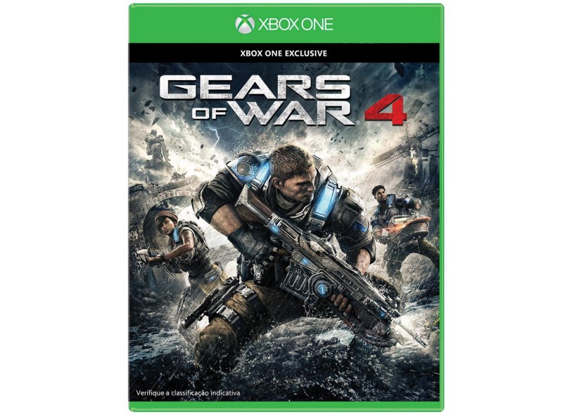 Jogo Gears of War 4 Xbox One Microsoft em Promoção é no Bondfaro