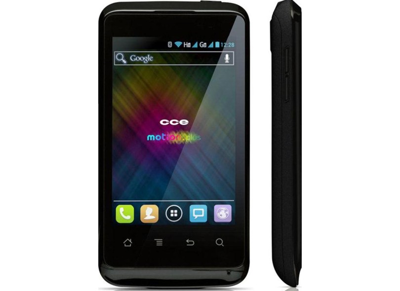 Smartphone CCE Motion Plus SK351 Câmera 2,0 MP 2 Chips Android 4.0 (Ice Cream Sandwich) 3G Wi-Fi