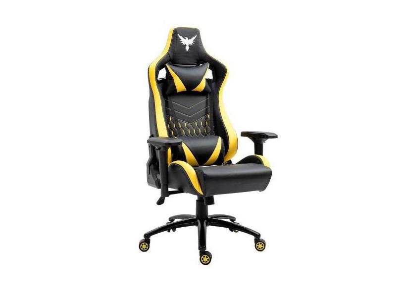 Cadeira Gamer Raven X-30 Estrutura Em Metal, Braço 4D, Encosto Recliná