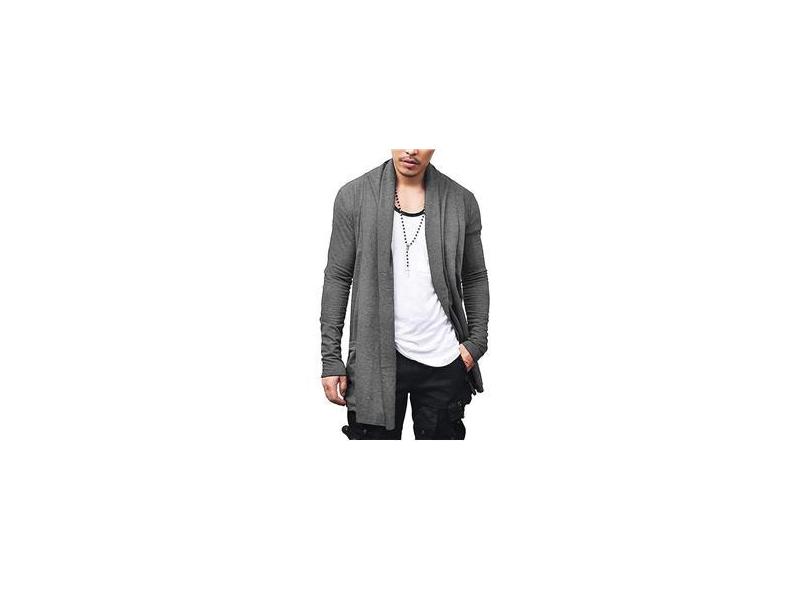 blazer cardigan longo