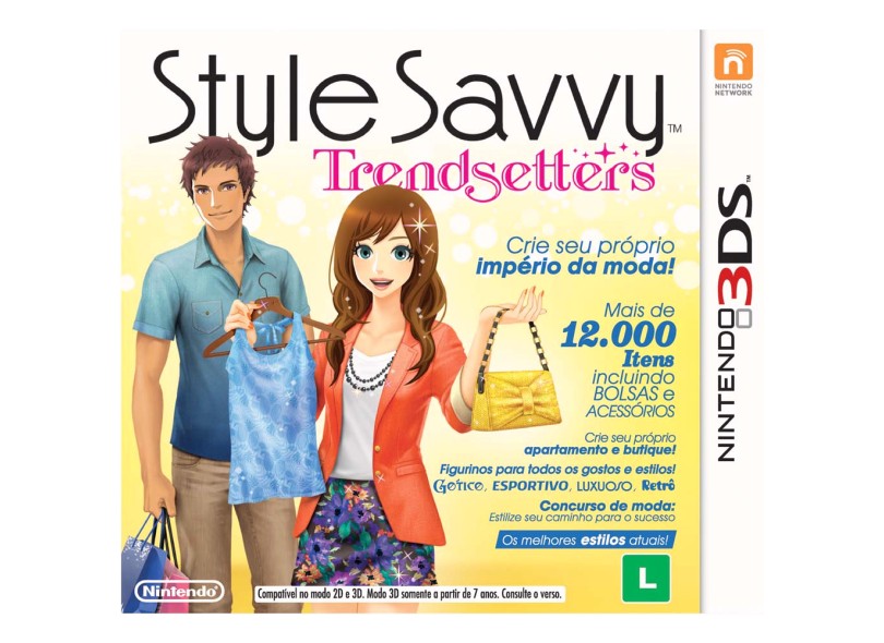 Jogo Style Savvy Trendsetters Nintendo Nintendo 3DS