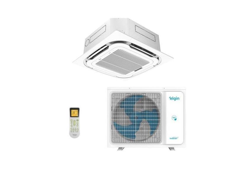 Ar-Condicionado Split Cassete 4 Vias Inverter Plus R-32 Elgin 24.000 B