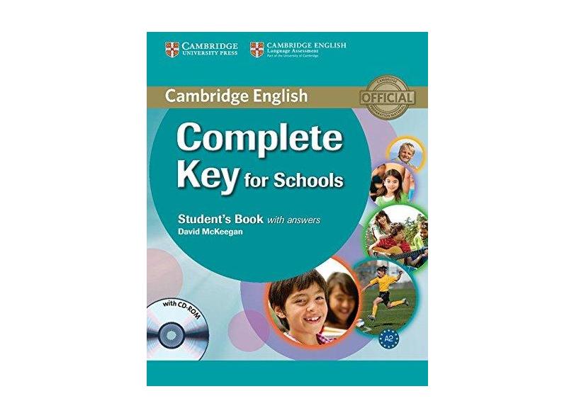 Complete Key Schools Student's Book W Answer (+ CD-Rom) - David Mckeegan - 9780521124713