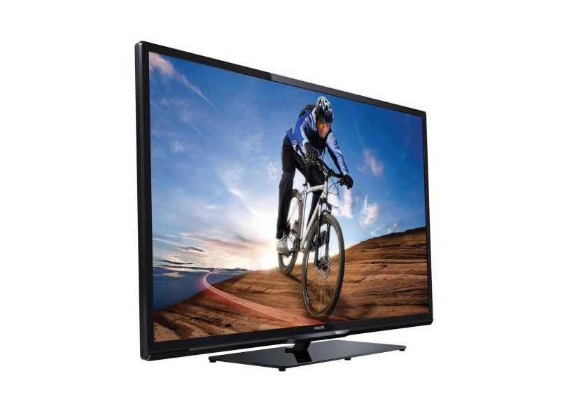 TV LED 42" Philips Série 4000 3D Full HD 3 HDMI Conversor Digital Integrado e Interativo (DTVi) 42PFL4908G/78