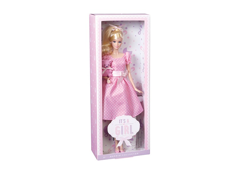 Boneca Barbie Colecionáveis É Uma Menina Mattel
