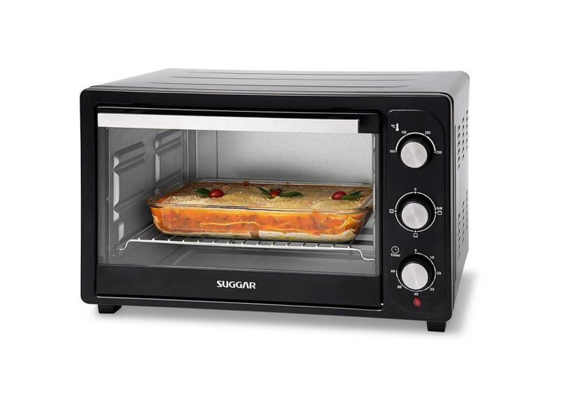 Forno Eletrico 42 Litros Suggar 127V Preto Preto