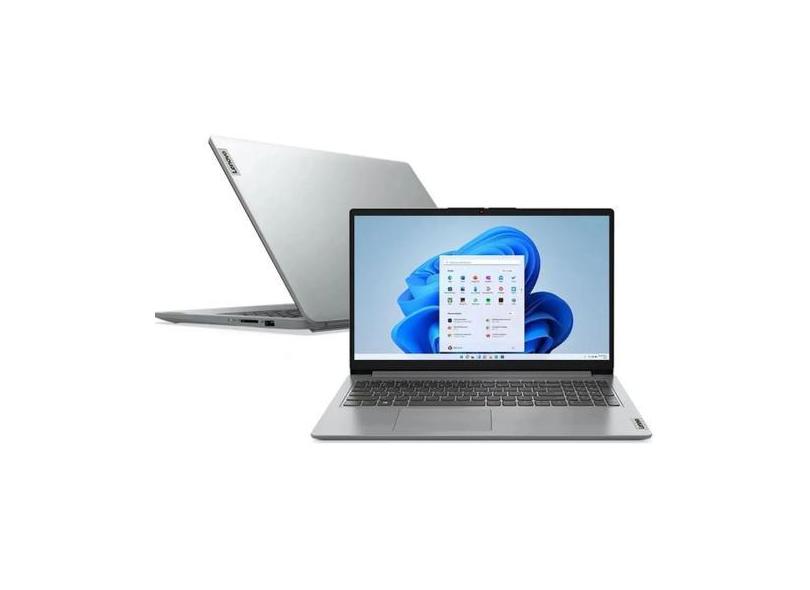 Notebook Lenovo Ideapad 1i Intel Core i3-1215U 8GB 256GB