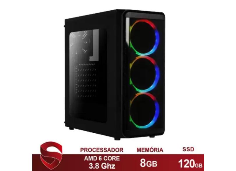 PC Skill Gamer AMD A6 7480 3.8 GHz 8 GB 120 GB Radeon R5 Linux 40453
