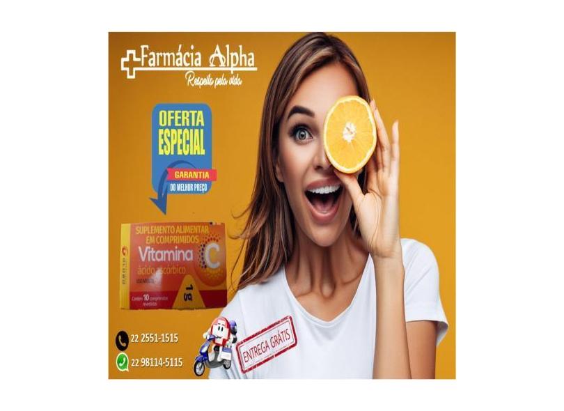 Vitamina C 1G Com 10 Comprimidos Revestidos - Evers Indústria E Comérc