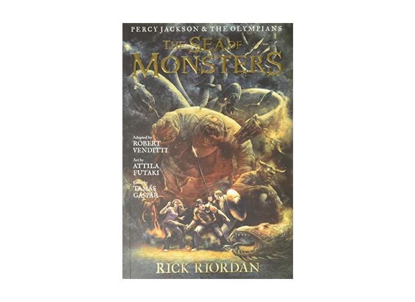The Sea Of Monsters Graphic Novel - Percy Jackson & The Olympians - Book 2 - Rick Riordan - 9781423145509