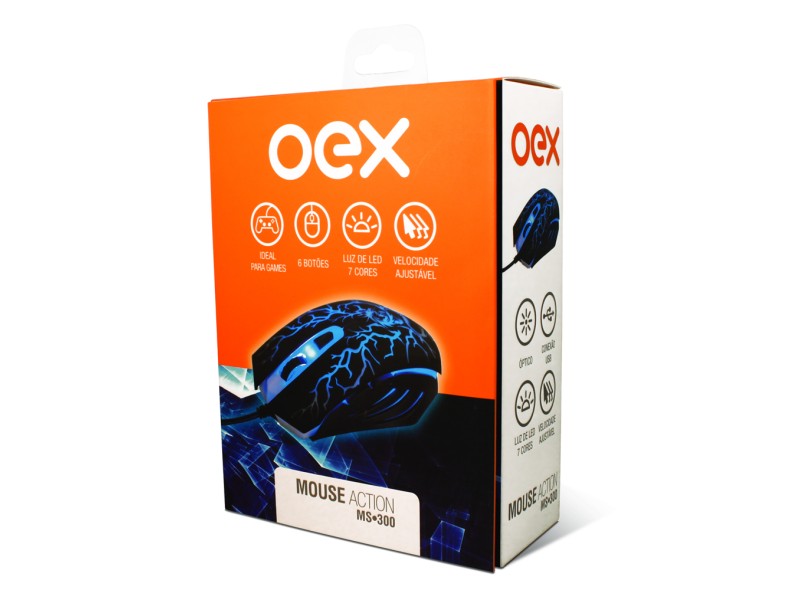 Mouse Óptico USB MS-300 - OEX