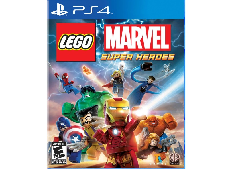 Jogo Lego Marvel Super Heroes PS4 Warner Bros