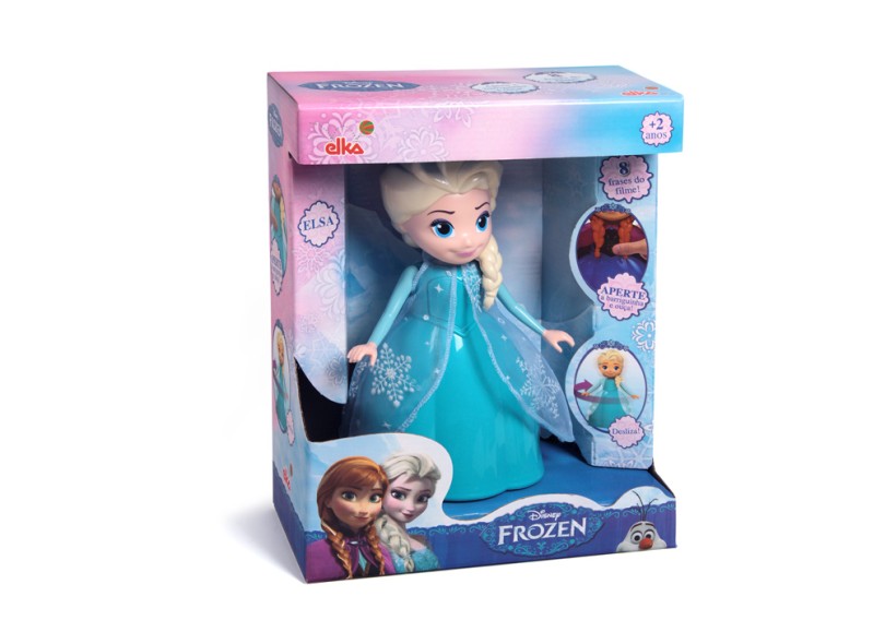 Boneca Elsa Frozen Disney 40 cm Bebê Importados