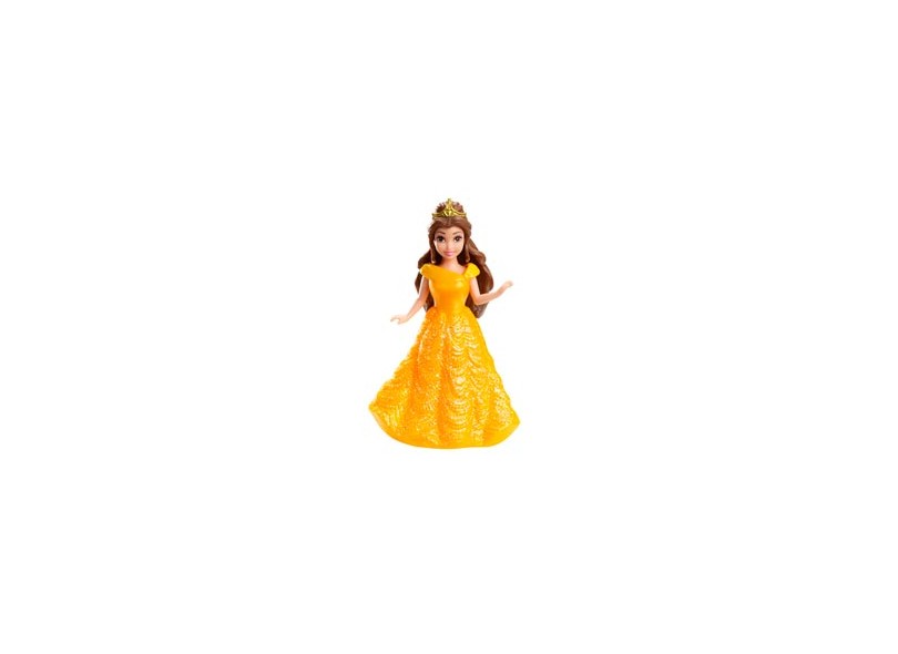 Boneca Princesas Disney Magiclip Bela Mattel