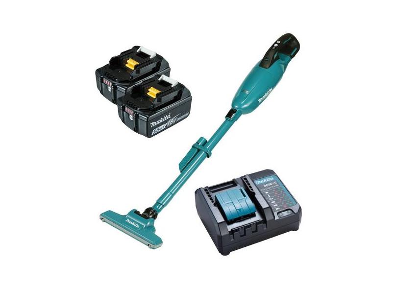 Aspirador Pó 18v Dcl284fz Makita Bateria 5ah Carreg Bivolt DCL284FZ