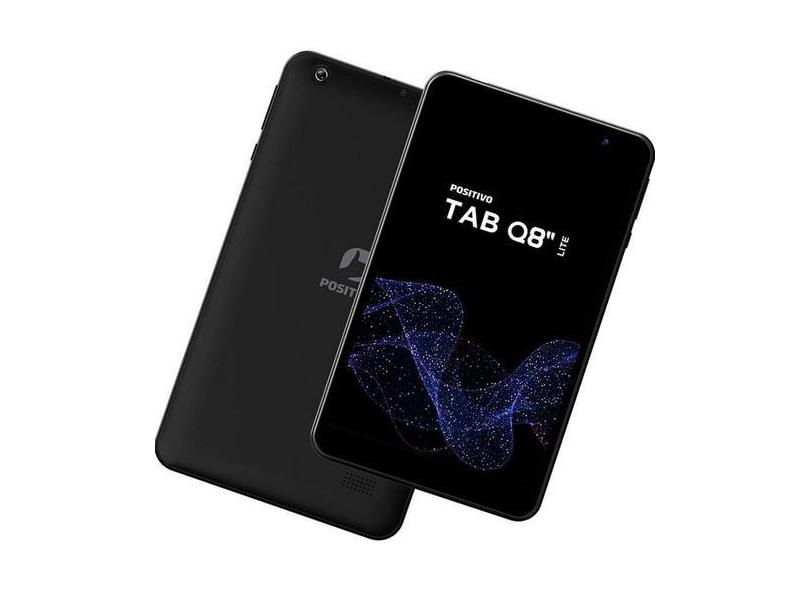 Tablet Positivo 32gb 4G 1 Chip Função Celular Tela 8 T810, Preto