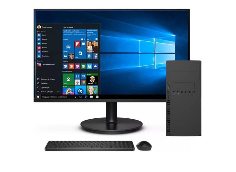 Computador Completo Intel Core i7 16GB SSD 1TB Monitor LED 24&quot; Windows 10 3green 3green Top 3GT-073
