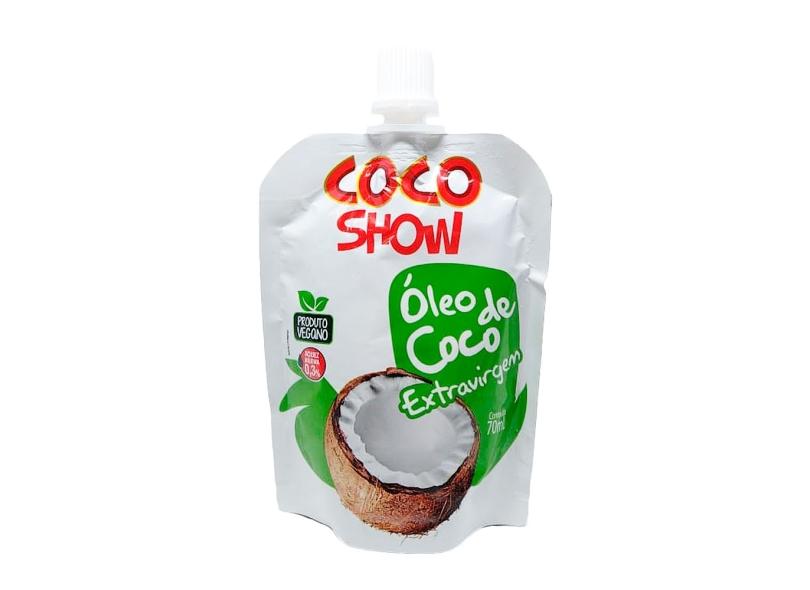 Óleo de Coco Extra Virgem Pouch Coco Show 70ml - Copra
