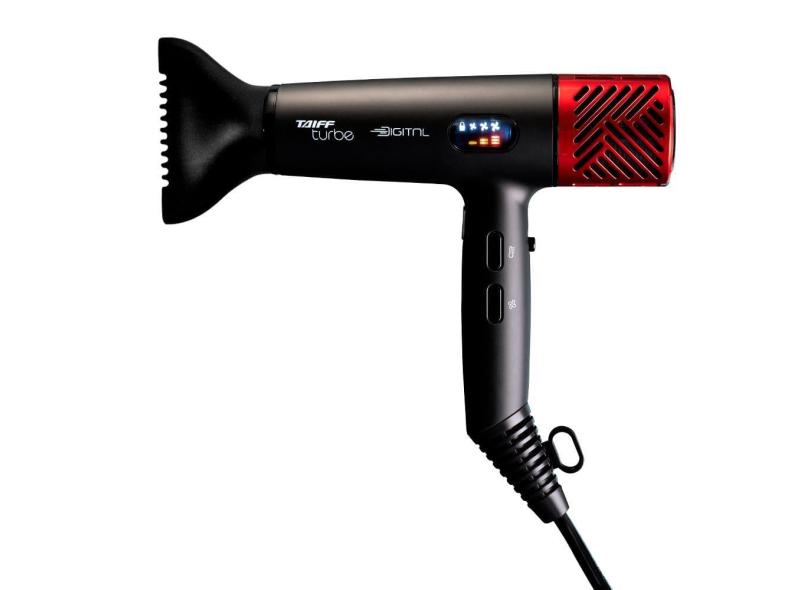 Secador de Cabelos Taiff Turbe Digital 2400W Preto 127V