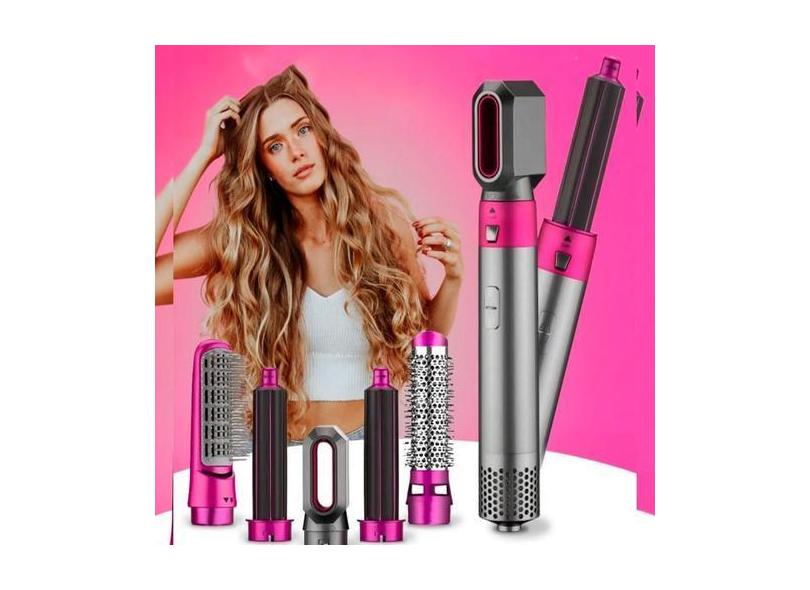 Escova Modeladora 5 Em 1 Rotativa Multifuncional 110V - Genzo
