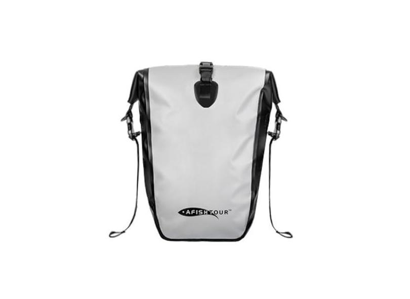 Daconovo Saco de pannier de bicicleta à prova d'água 25L Rack traseiro de bicicleta Bolsa de sela para andar de bicicleta