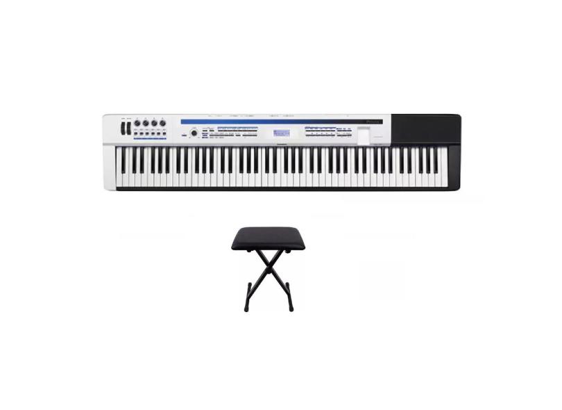 Kit Piano Digital Casio PX5S we Com Banqueta