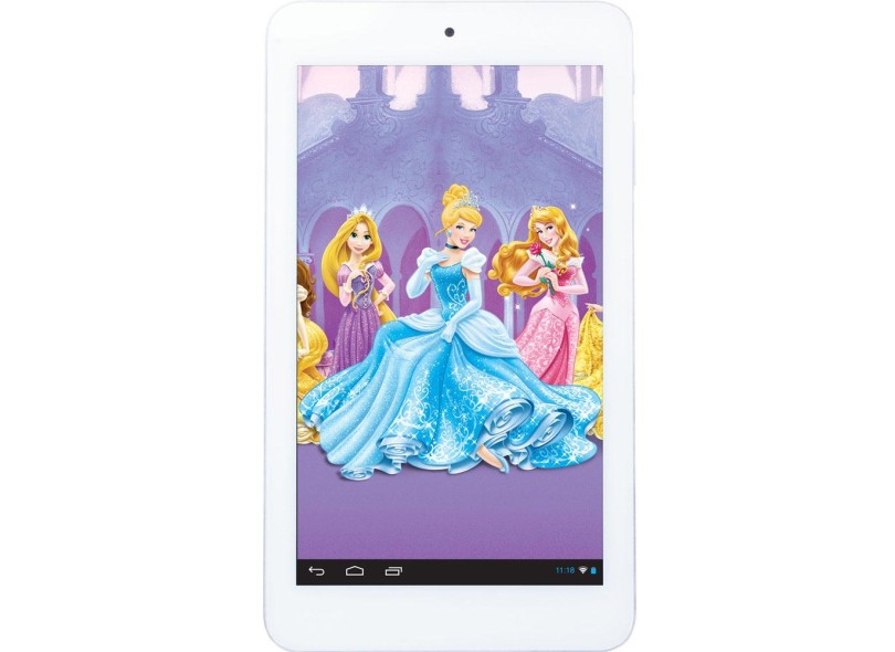 Tablet Tectoy 8.0 GB LCD 7 " Android 4.2 (Jelly Bean Plus) Princesas TT5300i