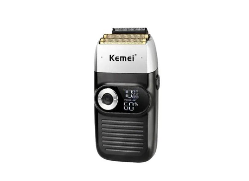 Barbeador Elétrico Kemei Km-2026 Sem Fio Profissional - A.R Variedades