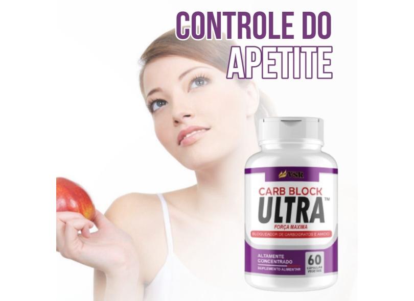 Carb Block Ultra -(60 Cápsulas) Bloqueador De Carboidratos com o Melhor ...