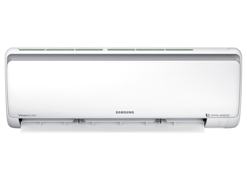 Ar Condicionado Split Hi Wall Samsung 9000 BTUs Inverter Controle Remoto Quente/Frio AR09MSSPBGMNAZ